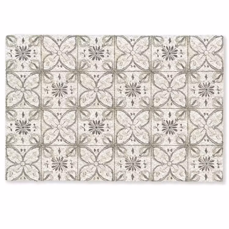 Fußmatte - Antik - Fliese - Beige — 1