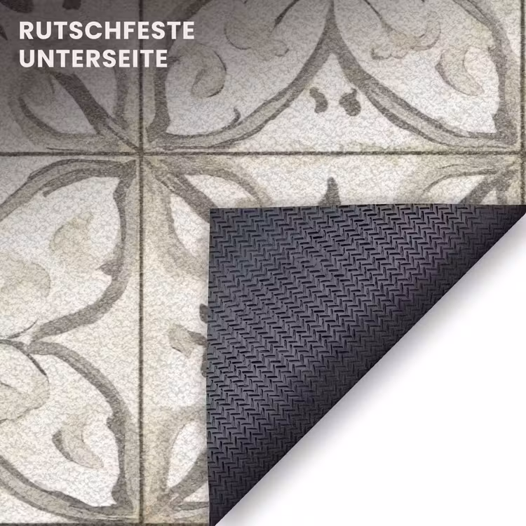 Fußmatte - Antik - Fliese - Beige — 6