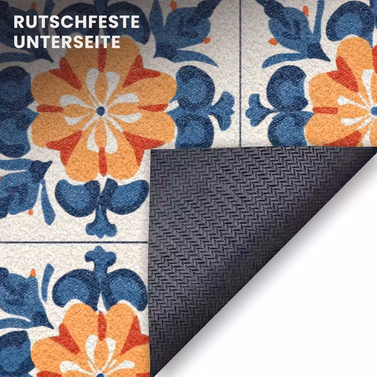 Fußmatte - Traditionell - Kacheln - Orange — 6