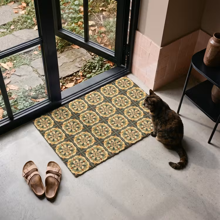 Fußmatte - Ornament - Muster - Grün — 2