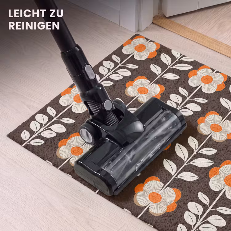 Fußmatte - Blumen - Retro - Braun — 9