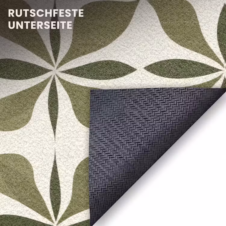 Fußmatte - Botanisch - Retro - Grün — 6
