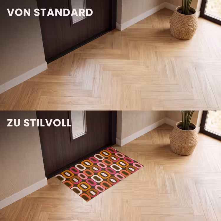 Fußmatte - Modern - Retro - Farbenfroh — 3
