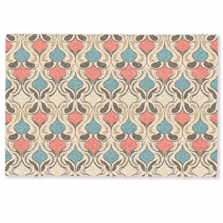 Fußmatte - Barock - Retro - Farbenfroh — 1