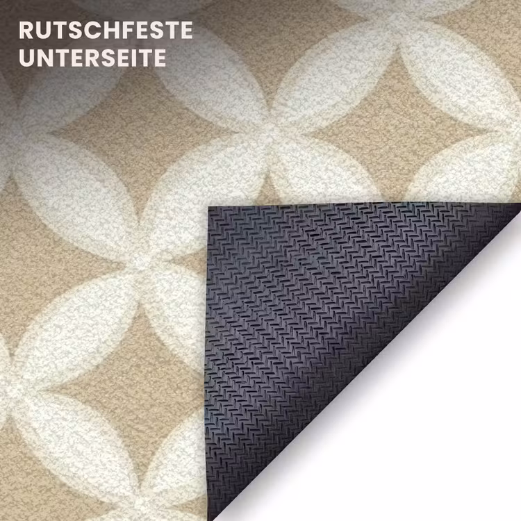 Fußmatte - Symmetrisch - Motiv - Beige — 6