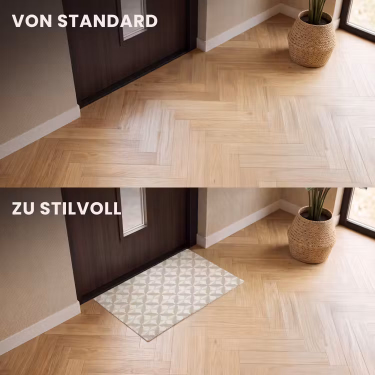 Fußmatte - Muster - Klassisch - Beige — 3