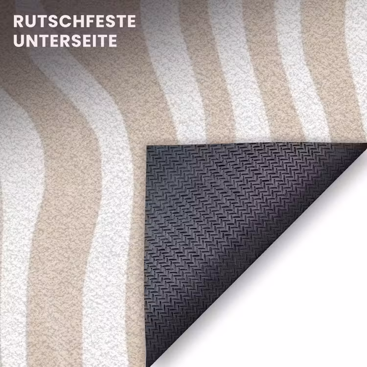 Fußmatte - Abstrakt - Zebra - Beige — 6