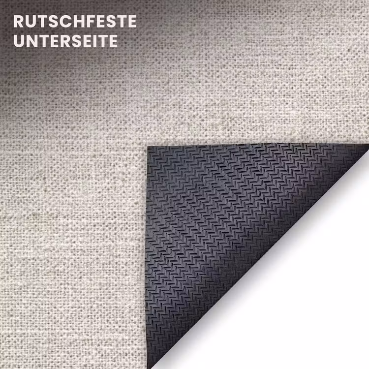 Fußmatte - Leinen - Textur - Beige — 6