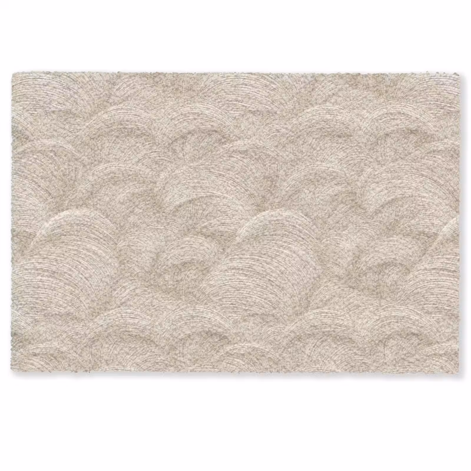 Fußmatte - Bögen - Muster - Beige — 1