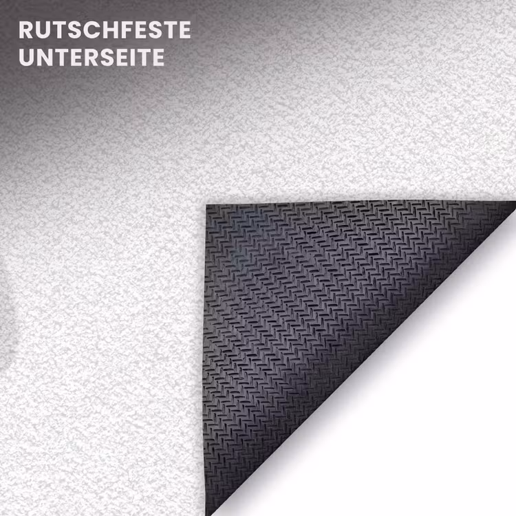 Fußmatte - Lilien - Elegant - Schwarz - Weiß — 6