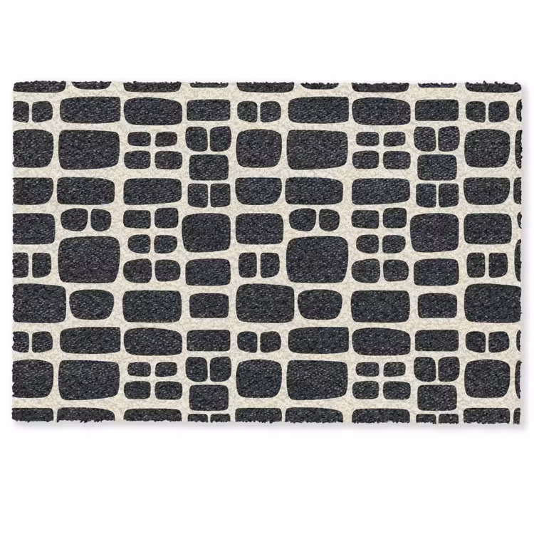 Fußmatte - Modern - Bio - Schwarz — 1