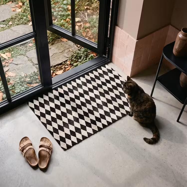 Fußmatte - Klassisch - Muster - Schwarz — 2
