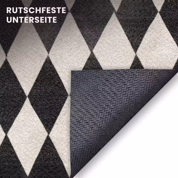 Fußmatte - Klassisch - Muster - Schwarz — 6