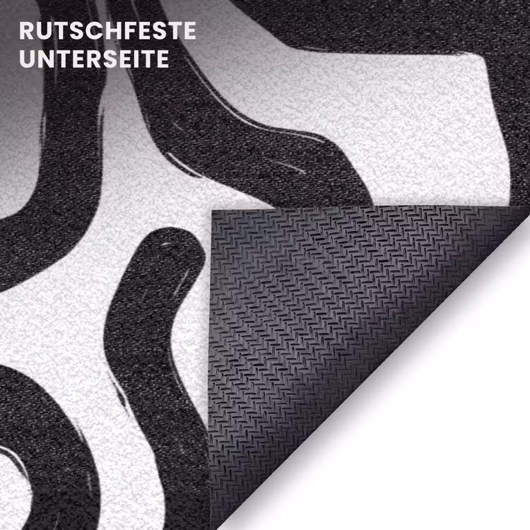 Fußmatte - Modern - Linien - Schwarz — 6