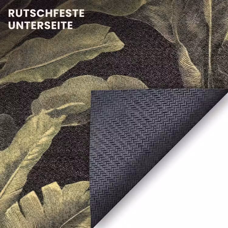 Fußmatte - Botanisch - Blätter - Grün — 6