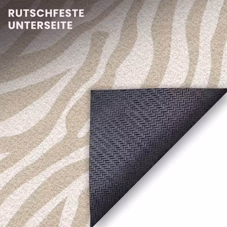 Fußmatte - Zebra - Muster - Beige — 6