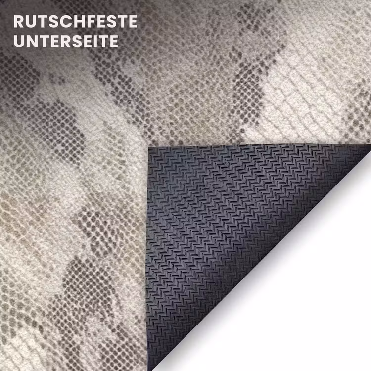 Fußmatte - Schlange - Muster - Taupe — 6