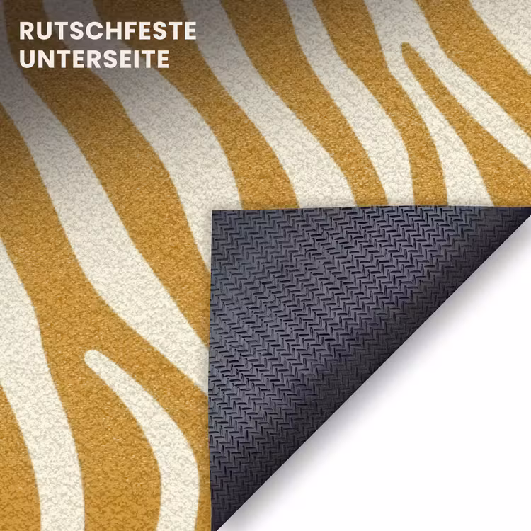 Fußmatte - Zebra - Klassisch - Ocker - Gelb — 6
