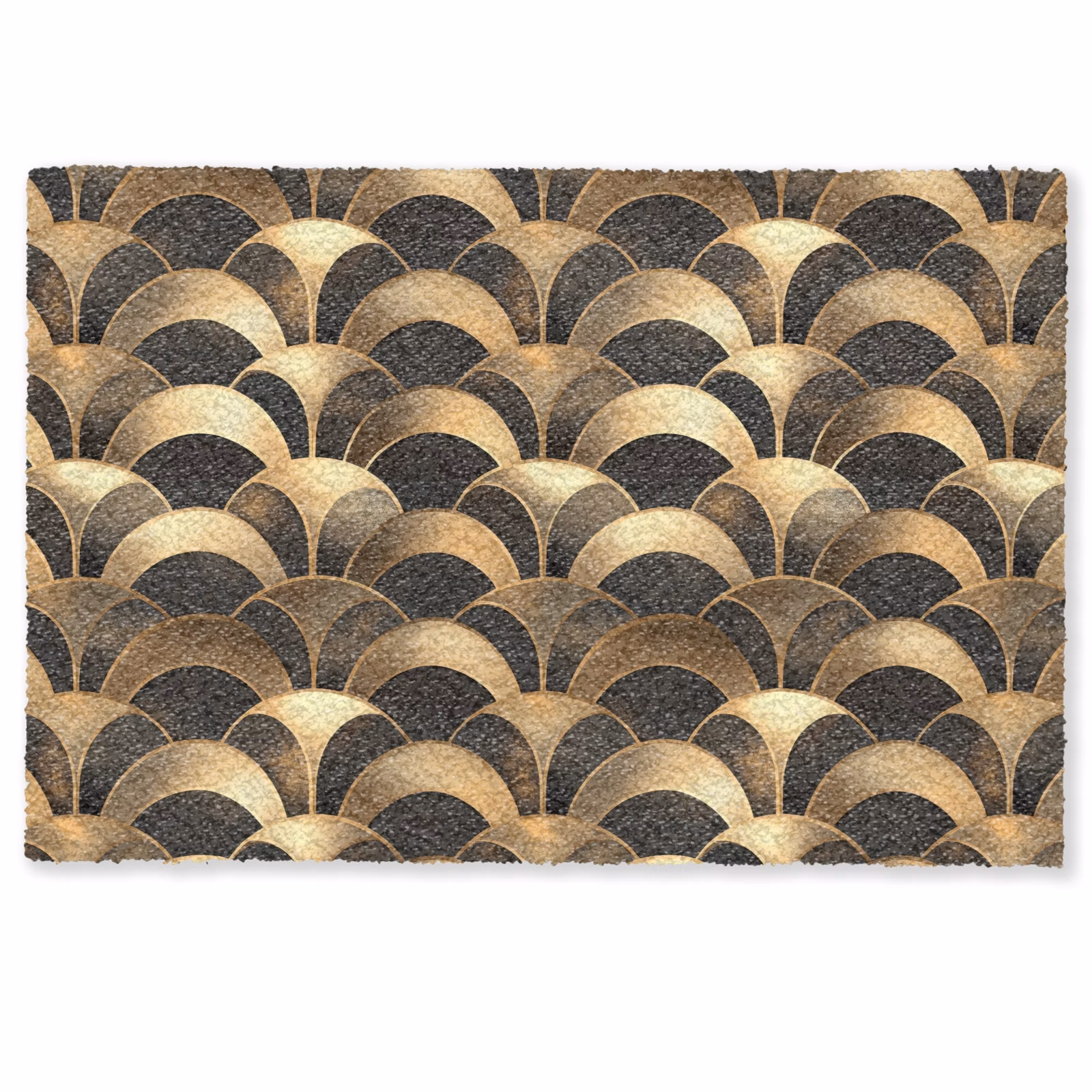 Fußmatte - Skalen - Textur - Gold — 1