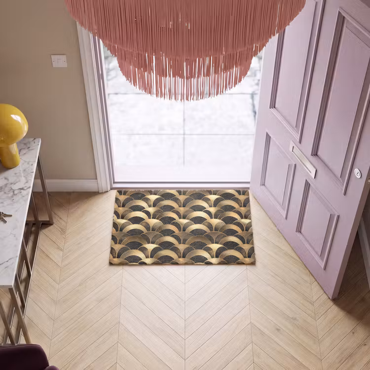 Fußmatte - Skalen - Textur - Gold — 4