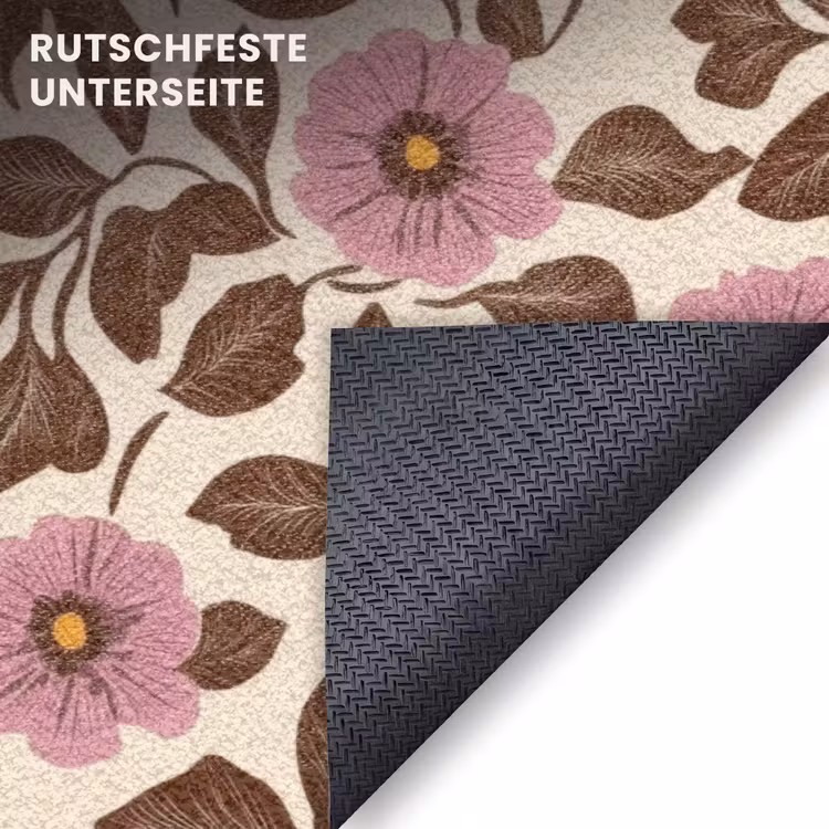 Fußmatte - Blumen - Blätter - Farbenfroh — 6