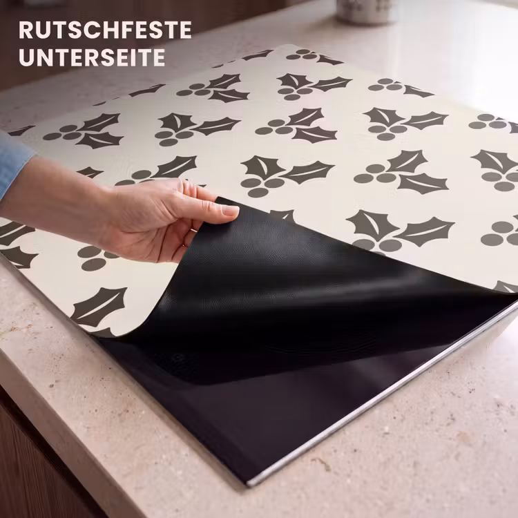 Herdabdeckplatte - Hult – Braun – Weihnachten — 9
