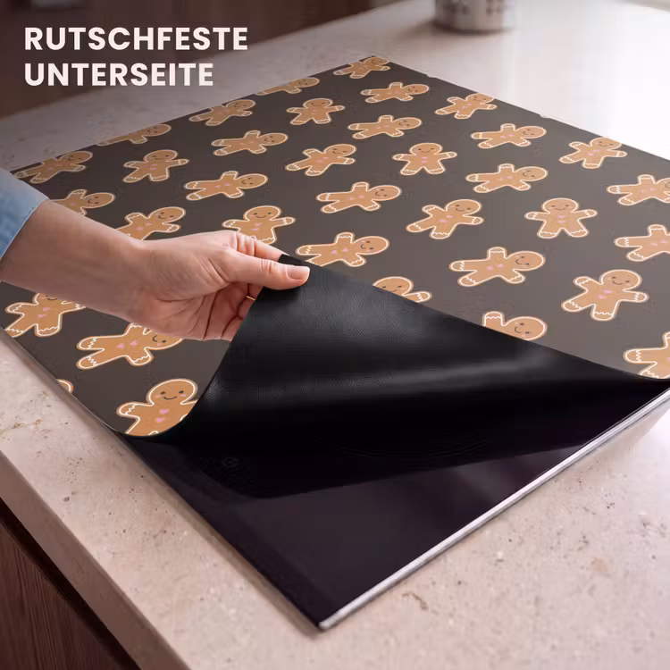 Herdabdeckplatte - Braun – Pfefferkuchen – Weihnachten — 9