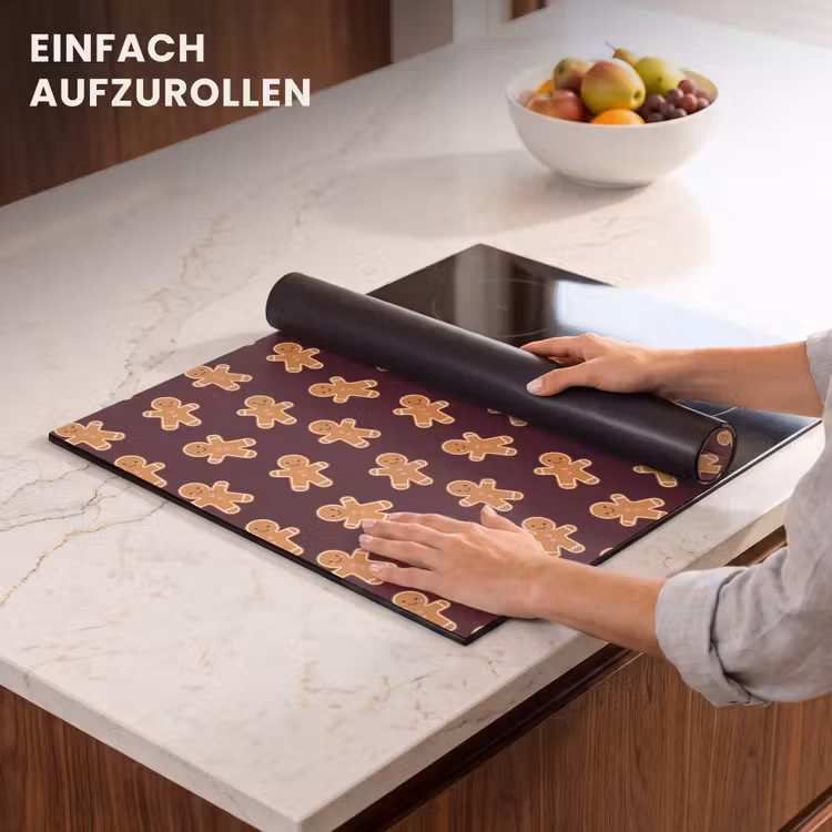 Herdabdeckplatte - Burgudy – Pfefferkuchen – Weihnachten — 7