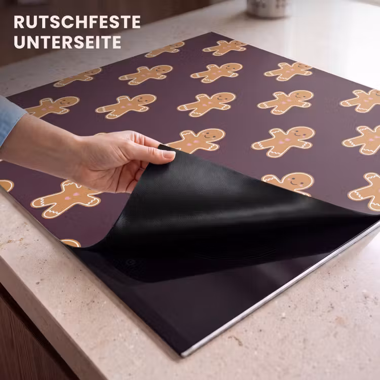 Herdabdeckplatte - Lebkuchen – Weihnachten – Burgund — 9