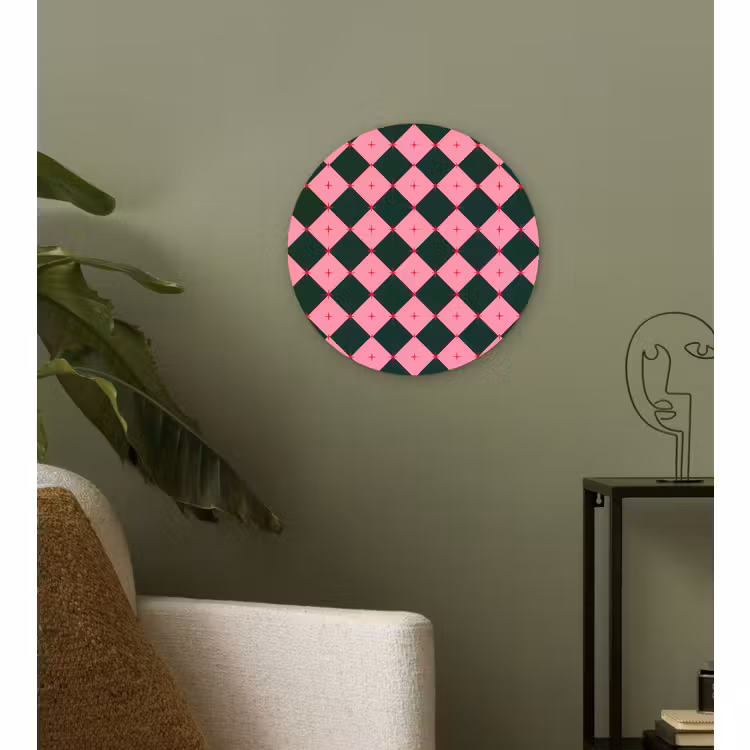 Forexbild Rund - Stern – Rosa – Grün – Weihnachten — 3
