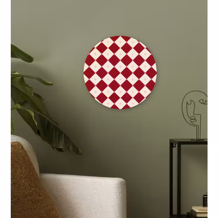 Forexbild Rund - Stern – Rosa – Rot – Weihnachten — 3