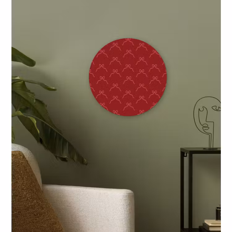 Forexbild Rund - Schleife – Rosa – Rot – Weihnachten — 3