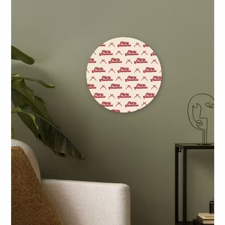 Forexbild Rund - Text – Rot – Creme – Schleife — 3