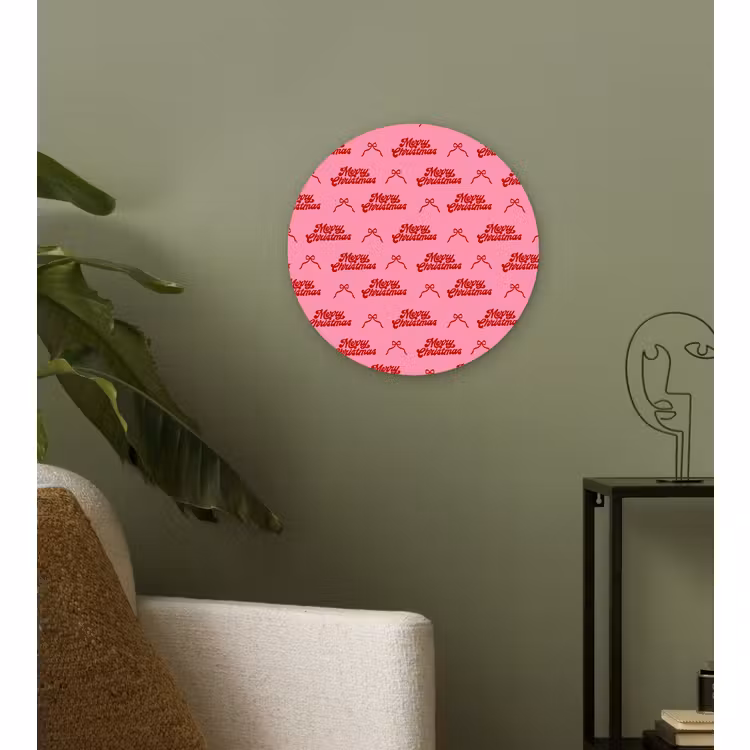 Forexbild Rund - Text – Schleife – Rot – Rosa — 3