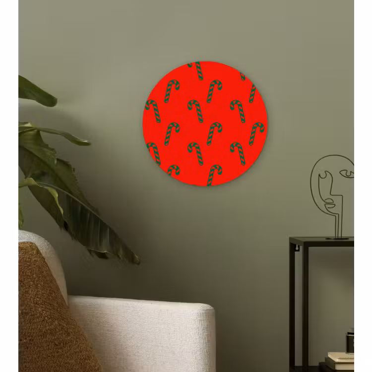 Forexbild Rund - Weihnachten – Rot – Grün – Zuckerstange — 3