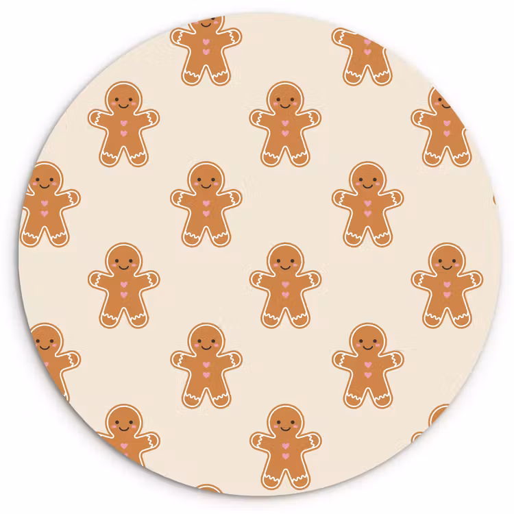 Forexbild Rund - Lebkuchen – Weihnachten – Creme — 1