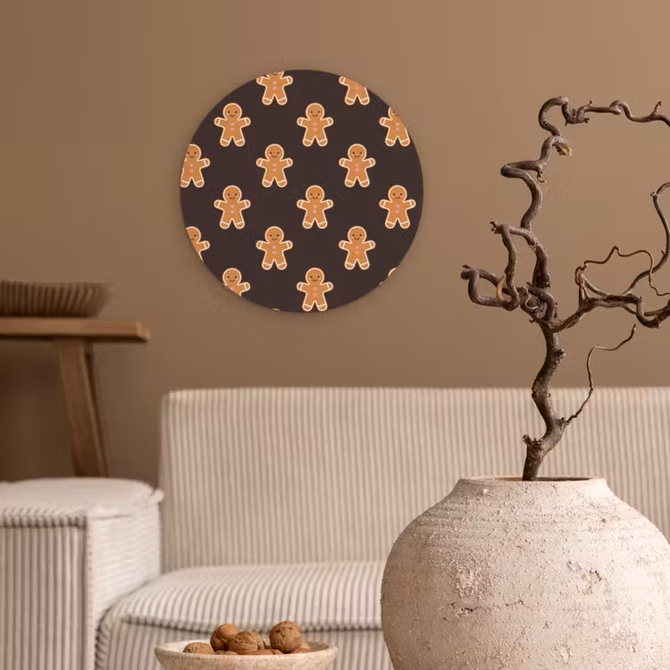 Forexbild Rund - Lebkuchen – Braun – Weihnachten — 2