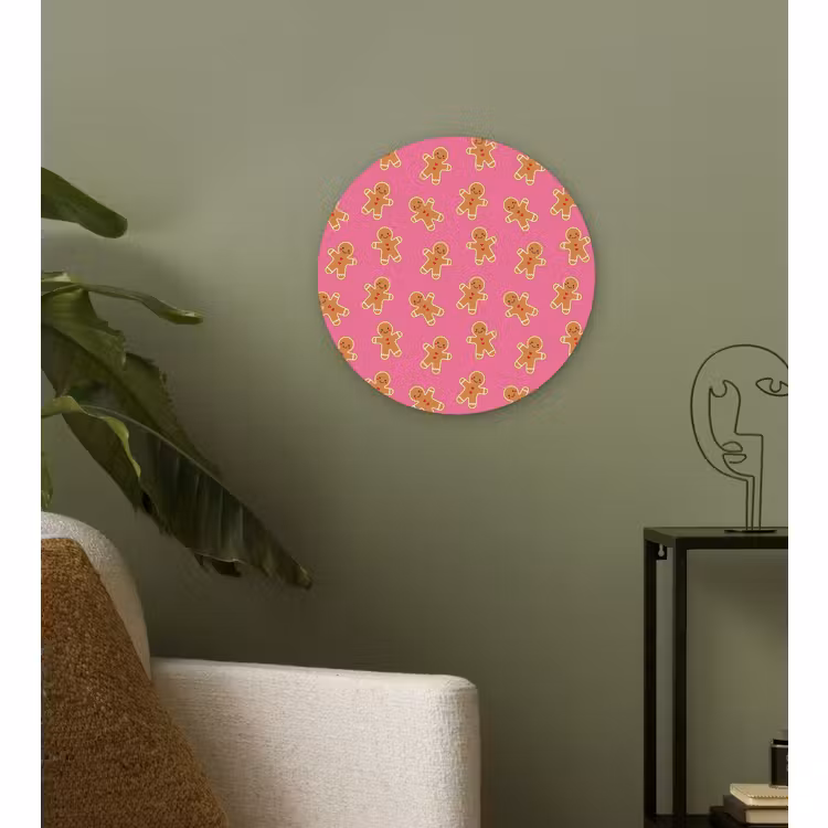 Forexbild Rund - Lebkuchen – Rosa – Braun – Weihnachten — 3