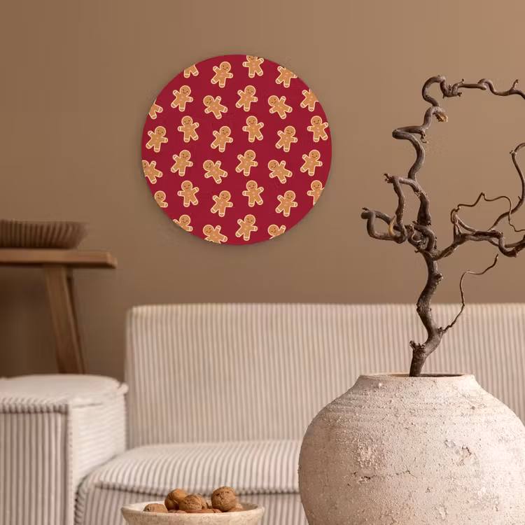 Forexbild Rund - Lebkuchen – Rot – Braun – Weihnachten — 2