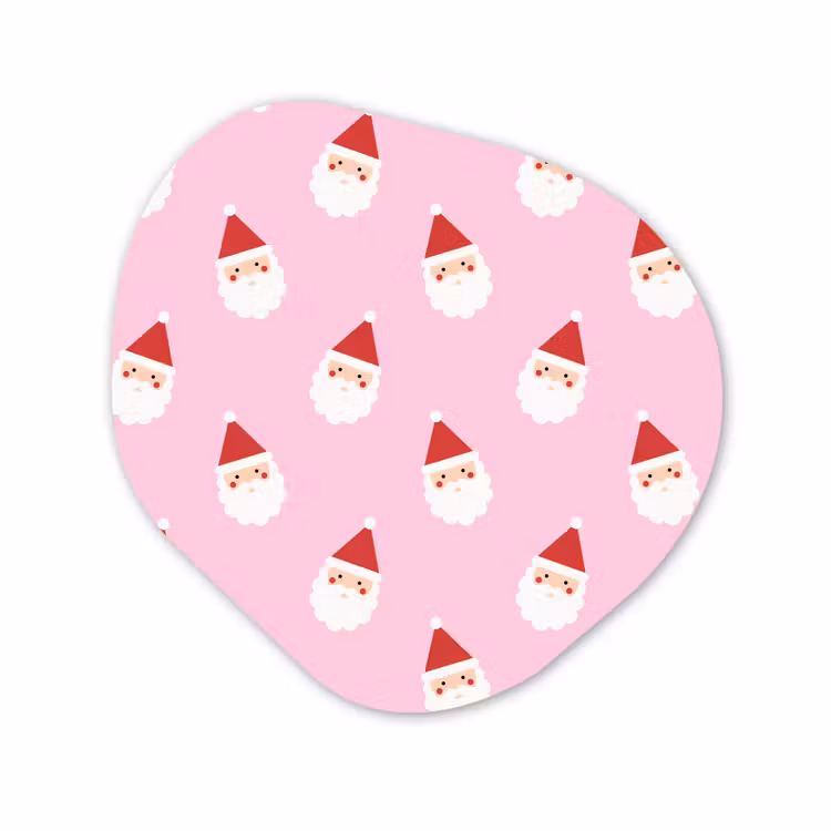 Forexbild Organische Form - Weihnachtsmann – Weihnachten – Rosa — 1