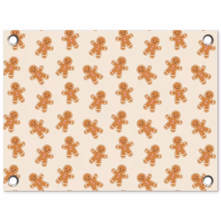 Gartenposter - Lebkuchen – Weihnachten – Creme — 1