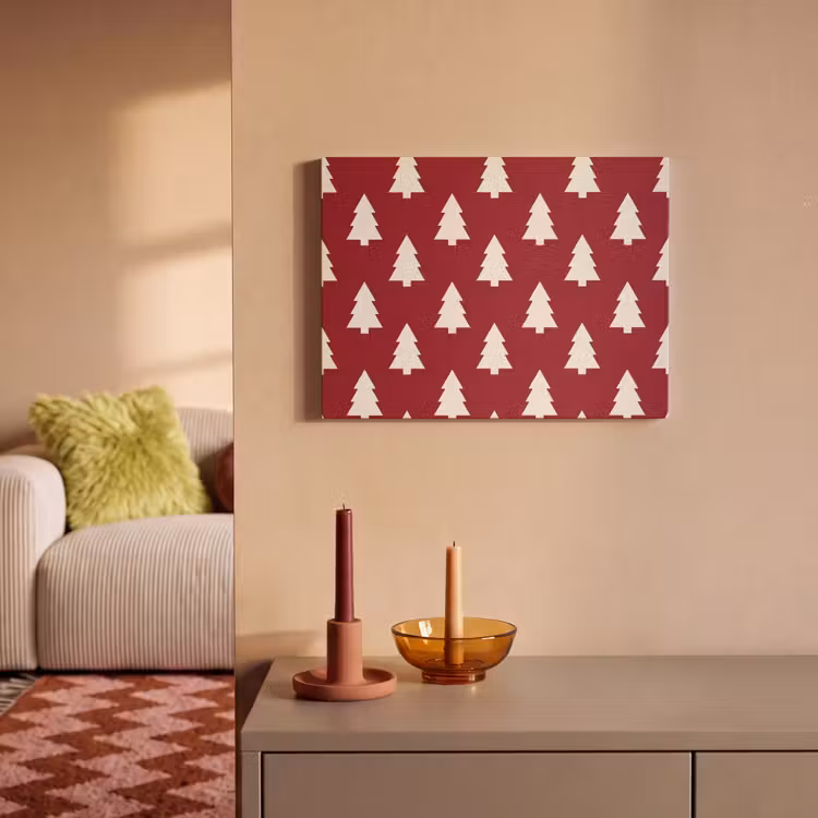 Akustikbild - Weihnachtsbaum – Rot – Weiß — 2