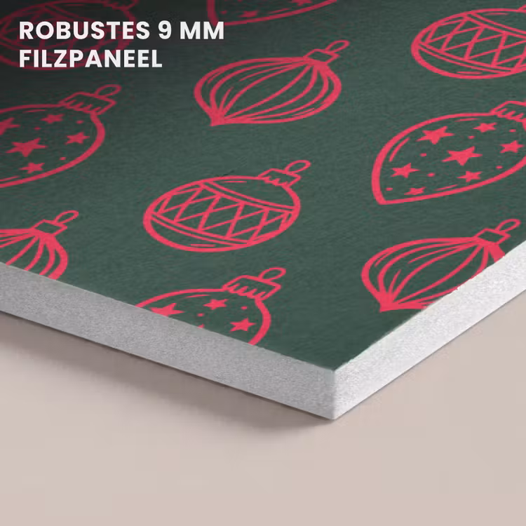 Akustikbild - Weihnachtskugel – Rot – Grün — 5