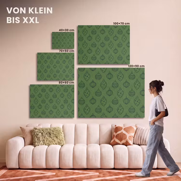 Akustikbild - Weihnachtskugel – Weihnachten – Grün — 7
