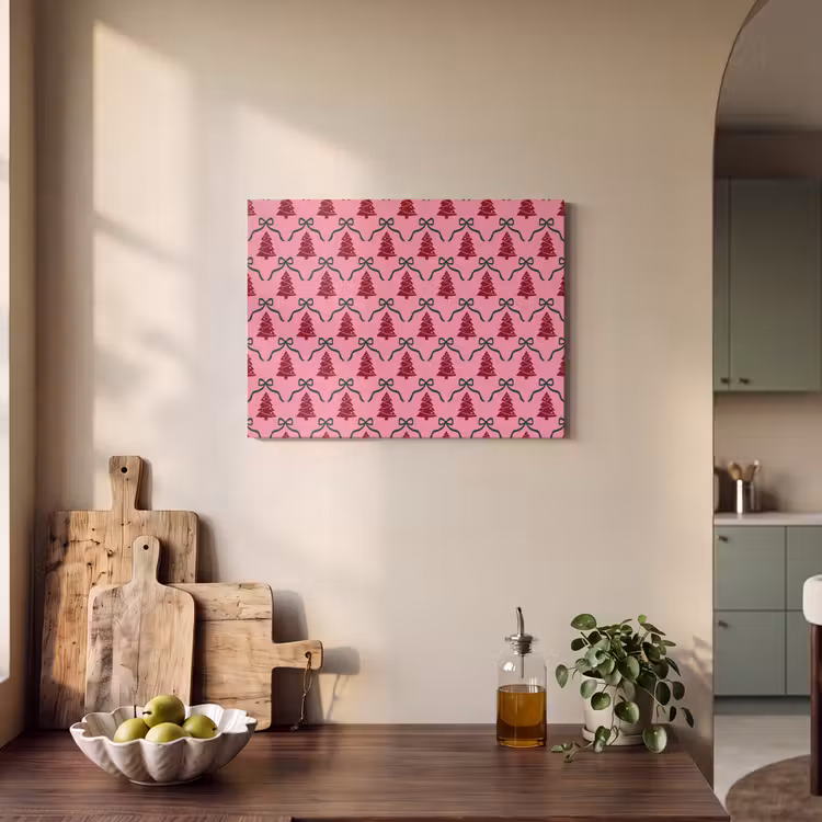 Akustikbild - Weihnachten – Rot – Grün – Schleife — 4