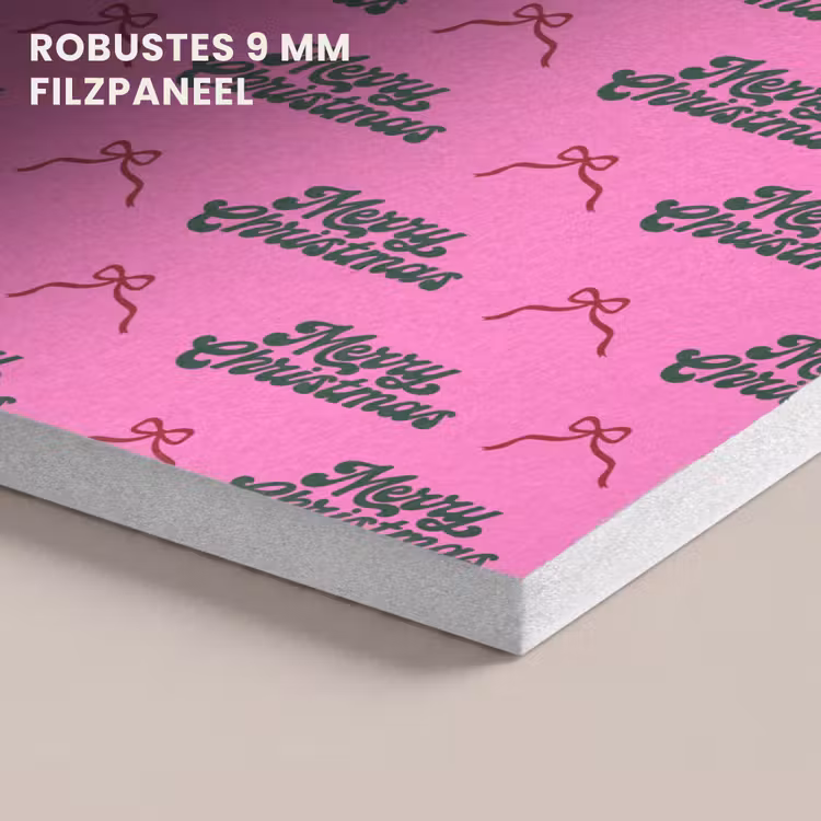 Akustikbild - Text – Neon – Rosa – Weihnachten — 5