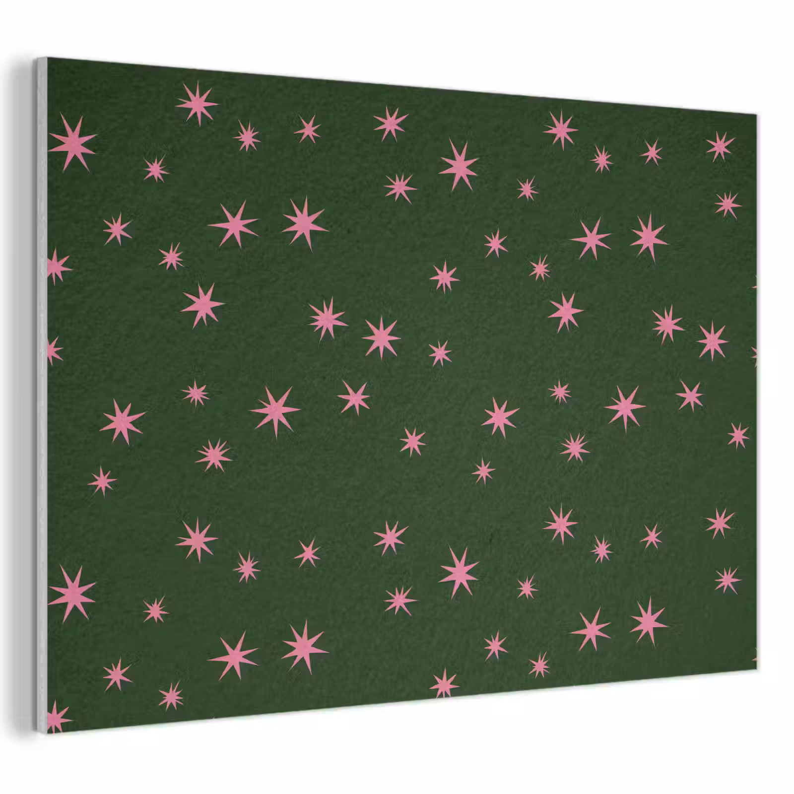 Akustikbild - Stern – Rosa – Grün – Weihnachten — 1
