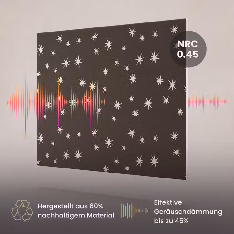 Akustikbild - Braun – Stern – Weihnachten — 3