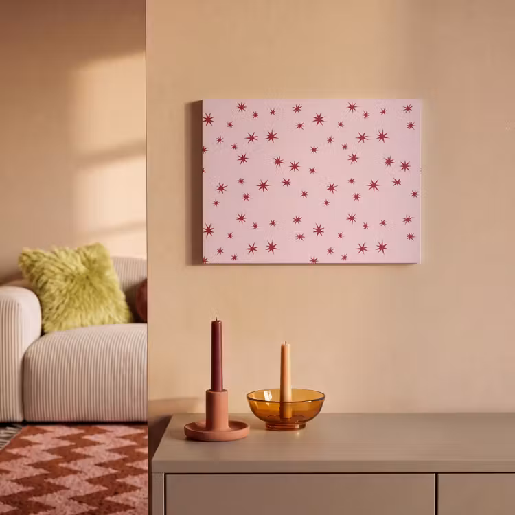 Akustikbild - Stern – Rosa – Rot — 2
