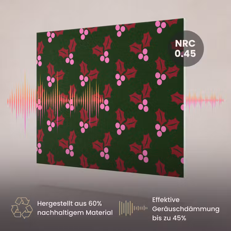 Akustikbild - Neon – Stechpalme – Weihnachten — 3